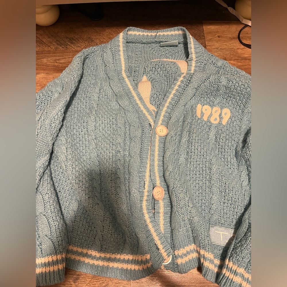 TAYLOR SWIFT REAL 1989 CARDIGAN